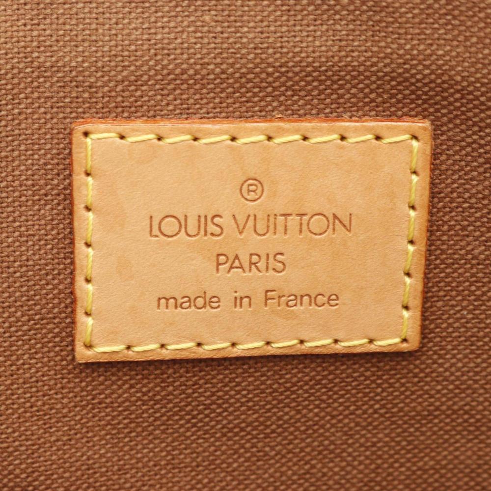 Louis Vuitton LOUIS VUITTON Popincourt Au Monogram Tote Bag Coated Canvas Lea... - Picture 5 of 11